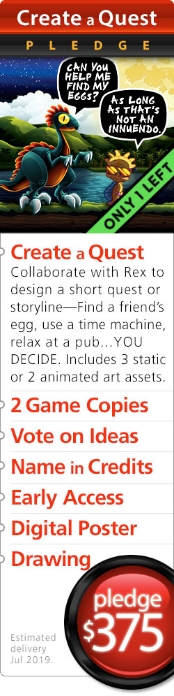 relentless rex shop rewards side quest